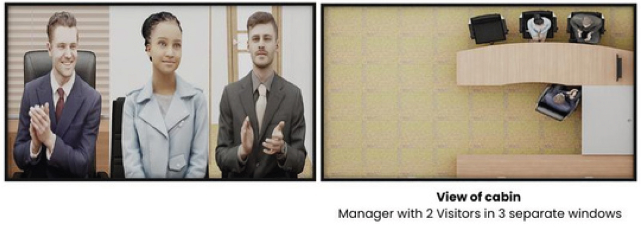 Chairmans and Senior management on Desk VC Solution