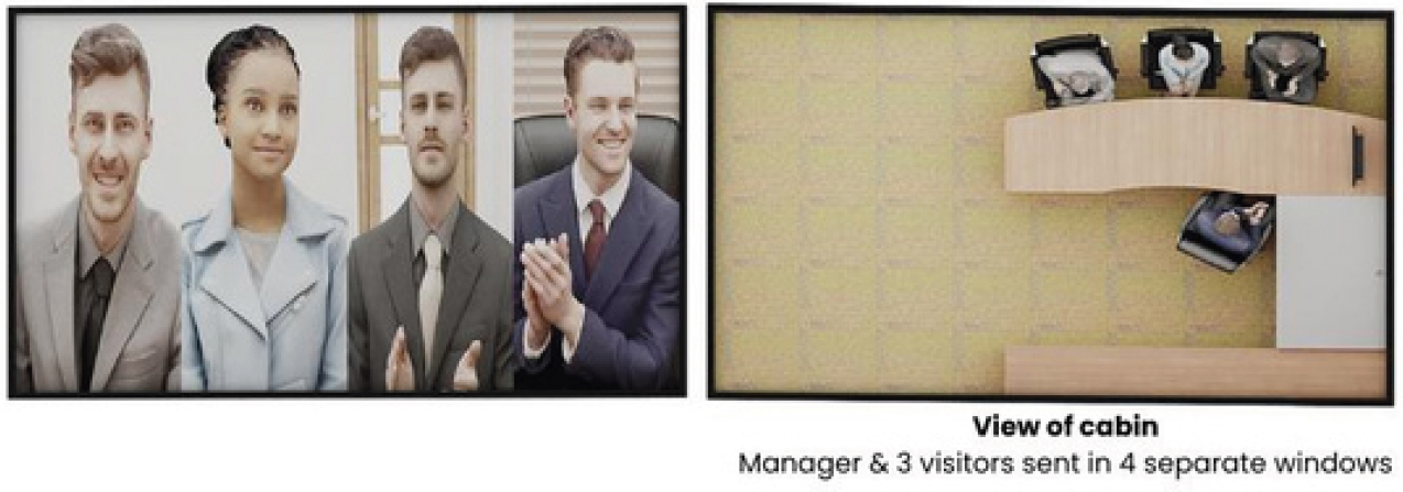 Chairmans and Senior management on Desk VC Solution