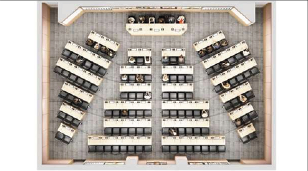 Ultra Immersive Hybrid Large Training Rooms