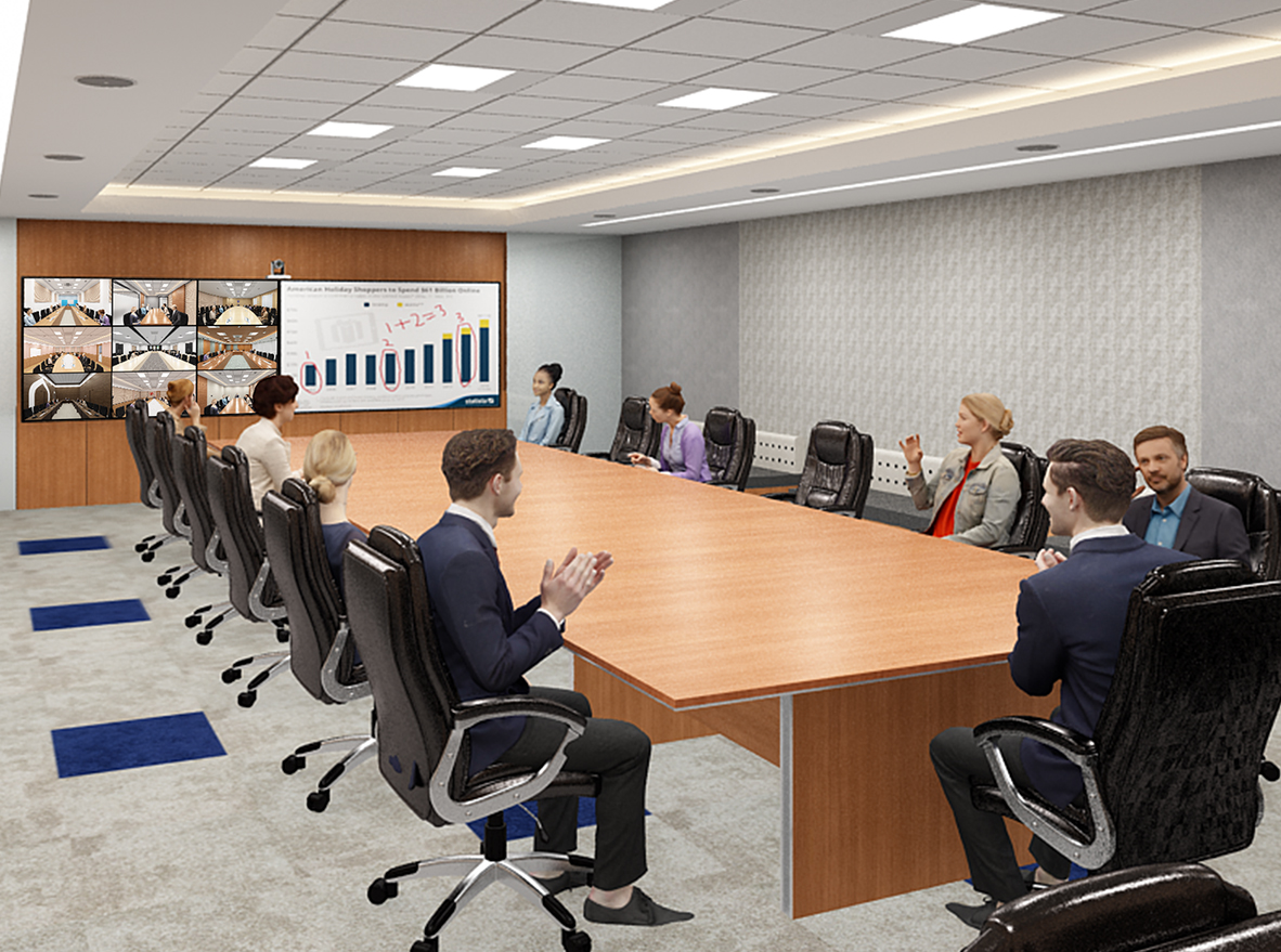 Ultra Immersive Collaboration Multi Location Meetings 